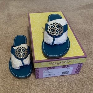 Brighton Alice Sandals - Lagoon